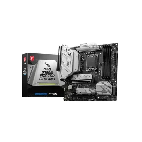 MSI MAG B760M MORTAR MAX WIFI 13th & 12th Gen mATX Motherboard