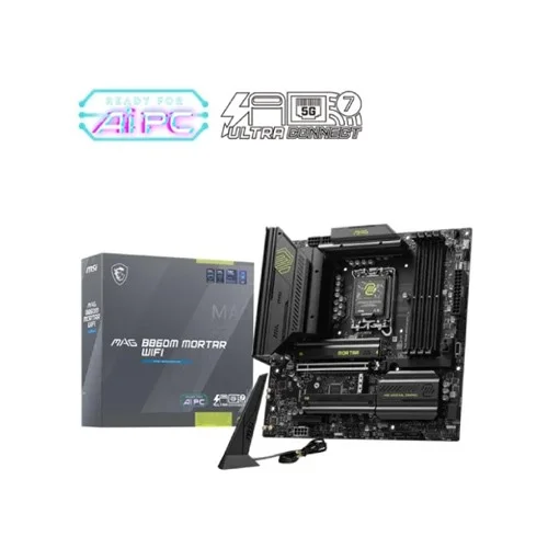 MSI MAG B860M MORTAR WIFI DDR5 mATX Motherboard