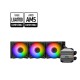MSI MAG CORELIQUID M360 Black AIO RGB CPU Liquid Cooler