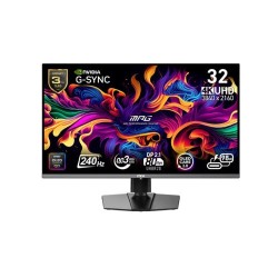 MSI MPG 322URX QD-OLED 31.5 inch 4K UHD 240Hz Monitor