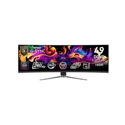 MSI MPG 491CQPX QD-OLED 49 inch DQHD 240Hz Curved Gaming Monitor