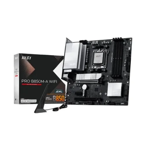 MSI PRO B850M-A WIFI AM5 mATX Motherboard