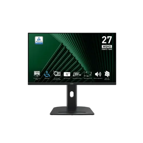 MSI PRO MP275QPG 27 Inch 100Hz WQHD Business Monitor
