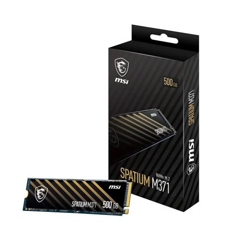 MSI SPATIUM M371 500GB NVMe M.2 SSD