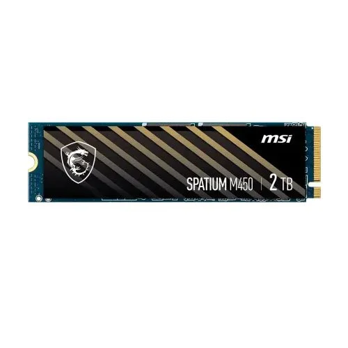 MSI SPATIUM M450 2TB PCIe 4.0 NVMe M.2 SSD