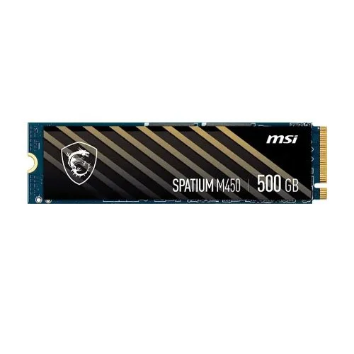 MSI SPATIUM M450 500GB PCIe 4.0 NVMe M.2 SSD