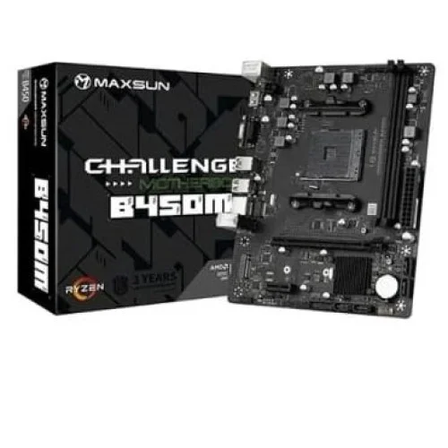 MAXSUN Challenger B450M AM4 M-ATX Motherboard