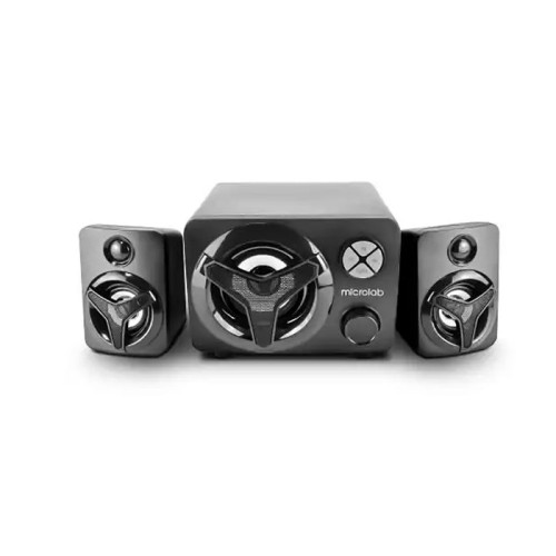Microlab U210 USB 2:1 LED Bluetooth Speaker Black