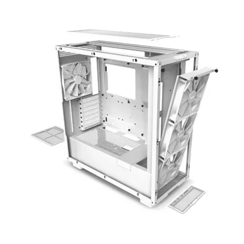 NZXT H7 Elite V2 2023 Edition Premium ATX Mid-Tower Casing White