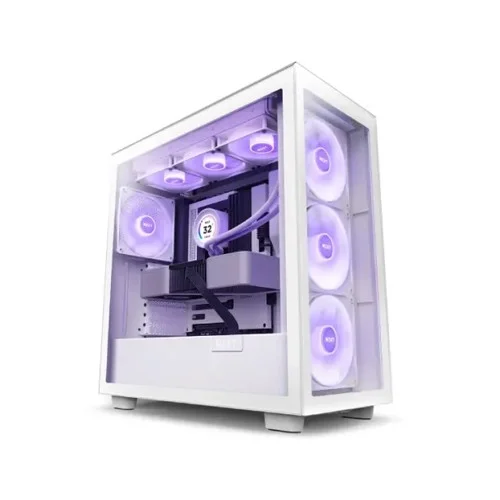 NZXT H7 Elite V2 2023 Edition Premium ATX Mid-Tower Casing White