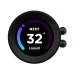 NZXT Kraken Elite RL-KR24E-B1 240mm AIO CPU Liquid Cooler With LCD Display