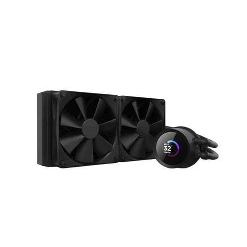NZXT Kraken ‎RL-KN240-B1 240mm AIO CPU Liquid Cooler With LCD Display