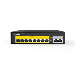 Netis P110C 8POE+2RJ45 100M Standard POE Switch