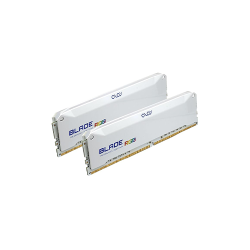 OLOy DDR4 RAM 16GB (2x8GB) White Blade RGB 3200 MHz CL16 1.35V 288-Pin Desktop Gaming