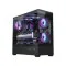 OVO CC2-D01 5X-ARGB INFINITY FAN ICE COOL BUTTON CONTROL GAMING CASE