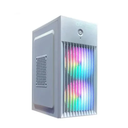 OVO J-618 W RGB Mini-Tower mATX Gaming Casing