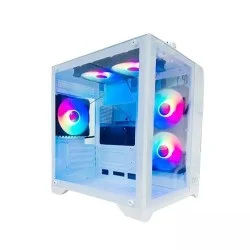 OVO SEAVIEW FH-919 MINI RGB GAMING CASE WHITE