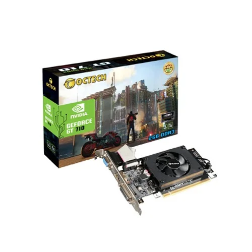 OCTECH NVIDIA Geforce GT710 2GB DDR3 Graphics Card 