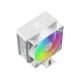 Ocypus Gamma A40 WH ARGB Digital Single Tower Air CPU Cooler With Display