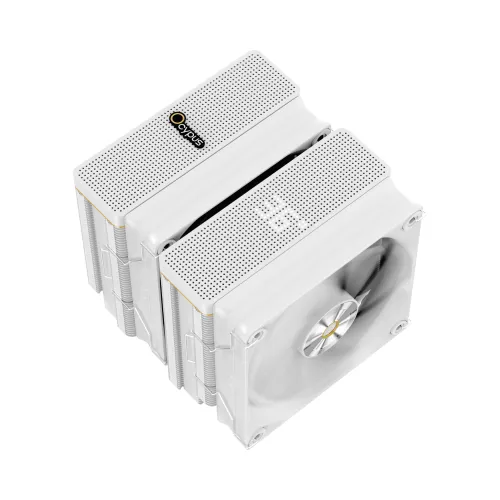 Ocypus Iota A62 WH Dual Tower Air CPU Cooler With Display