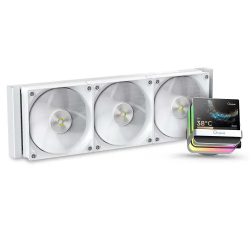 Ocypus SIGMA L36 PRO WH 360mm AIO Liquid CPU Cooler With Display
