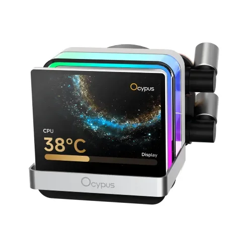Ocypus SIGMA L36 PRO WH 360mm AIO Liquid CPU Cooler With Display