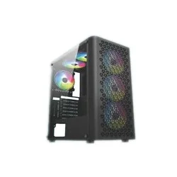 PC Power PP-GS2407 BK Trinity Mesh Desktop Gaming Casing