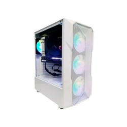 PC Power GC2301 Mesh White ATX GAMING DESKTOP CASING