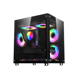 PC Power ICE CUBE Desktop Gaming Casing With 350Watt PSU