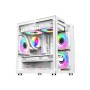 PC Power ICE CUBE White Desktop Gaming Casing With 350Watt PSU