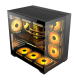 PC Power ICEBERG STEALTH PP-GS605 BK Gaming Case