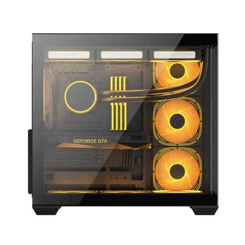 PC Power ICEBERG STEALTH PP-GS605 BK Gaming Case