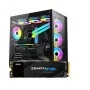 PC POWER ICEBERG V2 ATX Gaming Case and Geil Zenith P3L 256GB M.2 2280 PCIe Gen3x4 SSD Combo