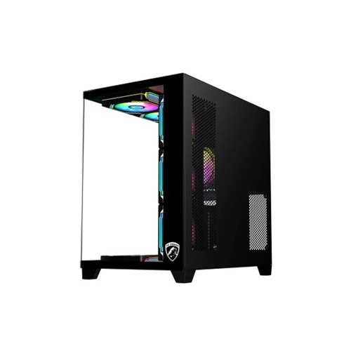 PC POWER ICEBERG V3 GAMING CASE WITH 650W PSU & 10 ARGB (BLACK)