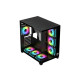 PC POWER ICEBERG V3 GAMING CASE WITH 650W PSU & 10 ARGB (BLACK)