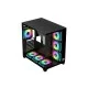 PC POWER ICEBERG V3 GAMING CASE WITH 650W PSU & 10 ARGB (BLACK)