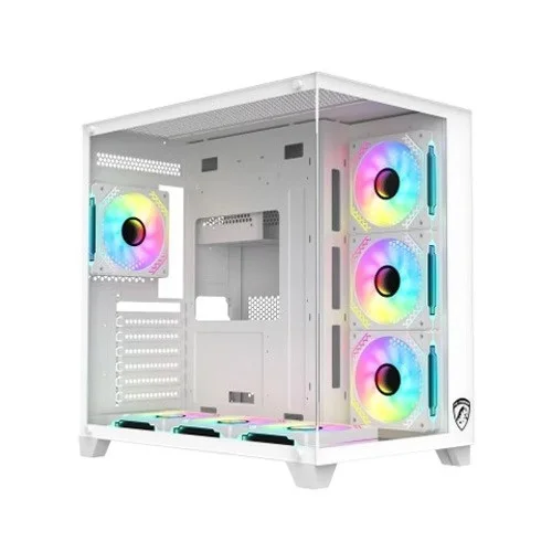 PC Power ICEBERG V3 WH Mid Tower Gaming Casing