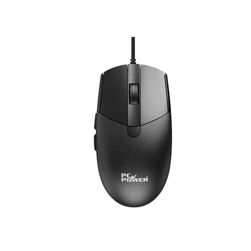 Pc Power PCM-378-6D Wired Black Mouse