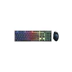 Pc Power PGC801TA01 RGB Wired Black Gaming Keyboard & Mouse Combo with Bangla