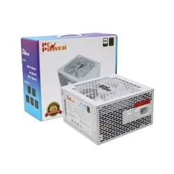 PC Power PP-650W 650W 80+ Bronze Power Supply White