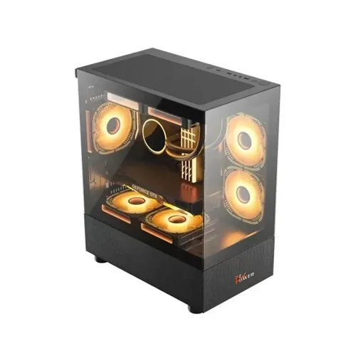 PC Power Sea View PG-H30 Mid Tower Black Gaming casing