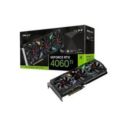 PNY GeForce RTX 4060 8GB XLR8 Gaming VERTO EPIC-X RGB Triple Fan GDDR6 Graphics Card