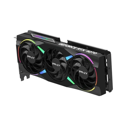 PNY GeForce RTX 5070 ARGB EPIC-X RGB OC Triple Fan 12GB GDDR7 Graphics Card