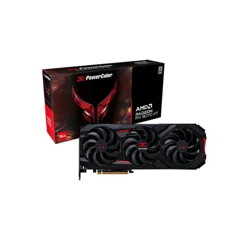 PowerColor Red Devil AMD Radeon RX 9070 16GB GDDR6 Graphics Card