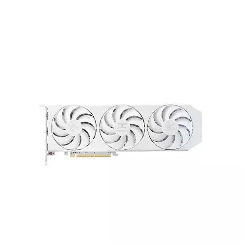 PowerColor Hellhound Spectral White AMD Radeon RX 9060 XT 16GB Graphics Card