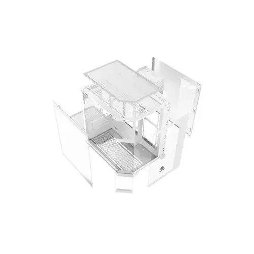 Revenger Air Box 7 ARGB Full Tower Desktop Gaming Case (White)