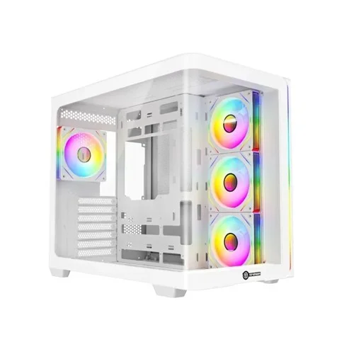 Revenger Air Tank BTF 4 ARGB Infinity Fan White Gaming Casing