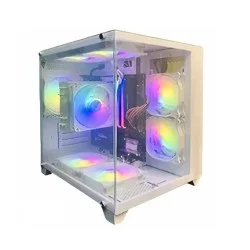 Revenger Base Dynamic white Mid Tower Atx Desktop Gaming Casing