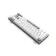 Redragon K705 PRO Tri-Mode rainbow mechanical Gaming keyboard (White Gray)