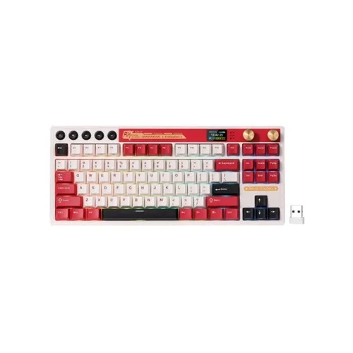 Royal Kludge M87 Cream Switch Mechanical Keyboard